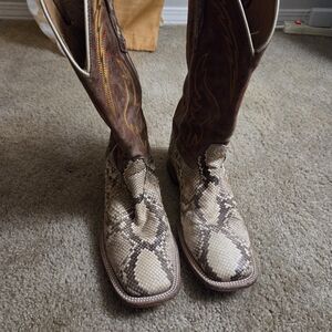 Snakeskin Cowboy Boots
